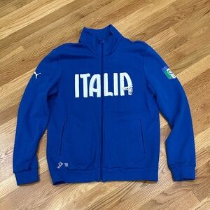Puma Royal Blue Italia Zip Jacket